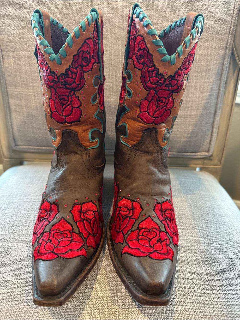 Ariat women’s Rodeo Rosita western boots Quincy Collection. Size 9.5 - Picture 4 of 17